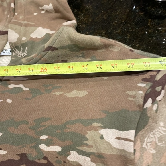 Cherry LA logo camouflage zip-up hoodie. Gently, gently used. - Picture 13 of 13